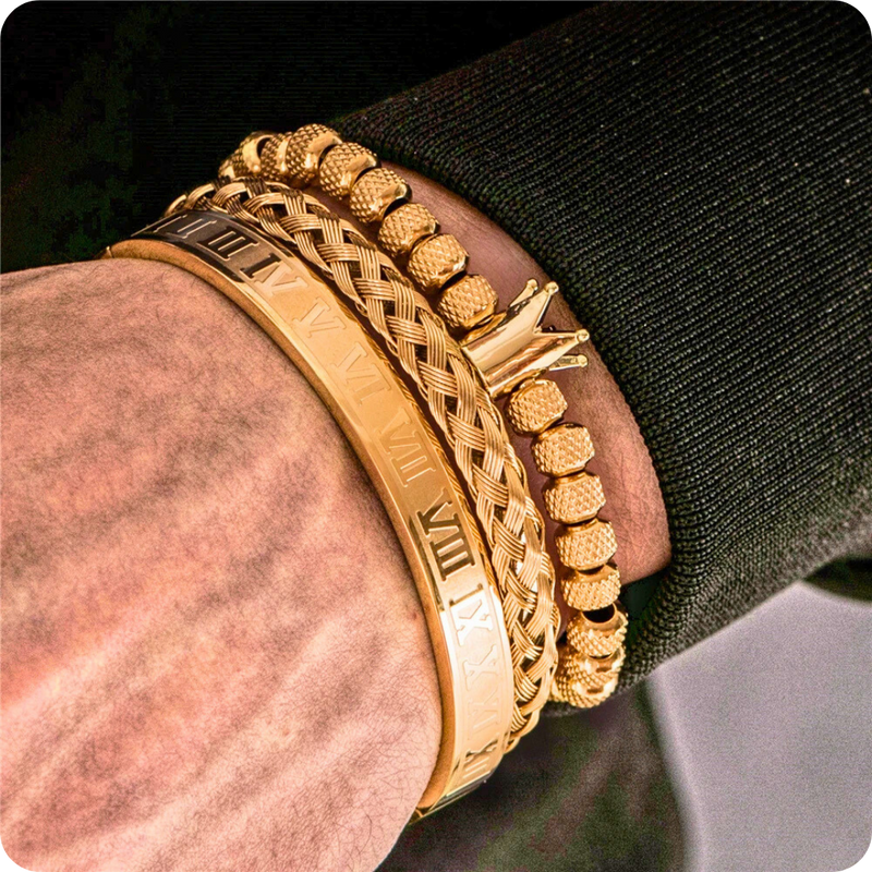 Bracelet Men Royal Crown