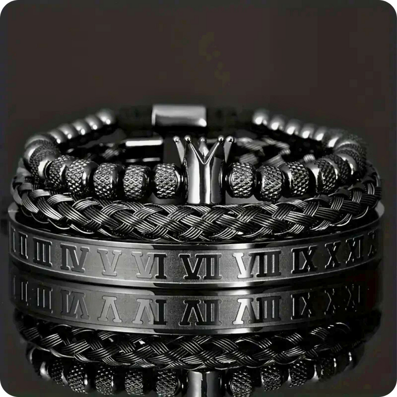 Bracelet Men Royal Crown