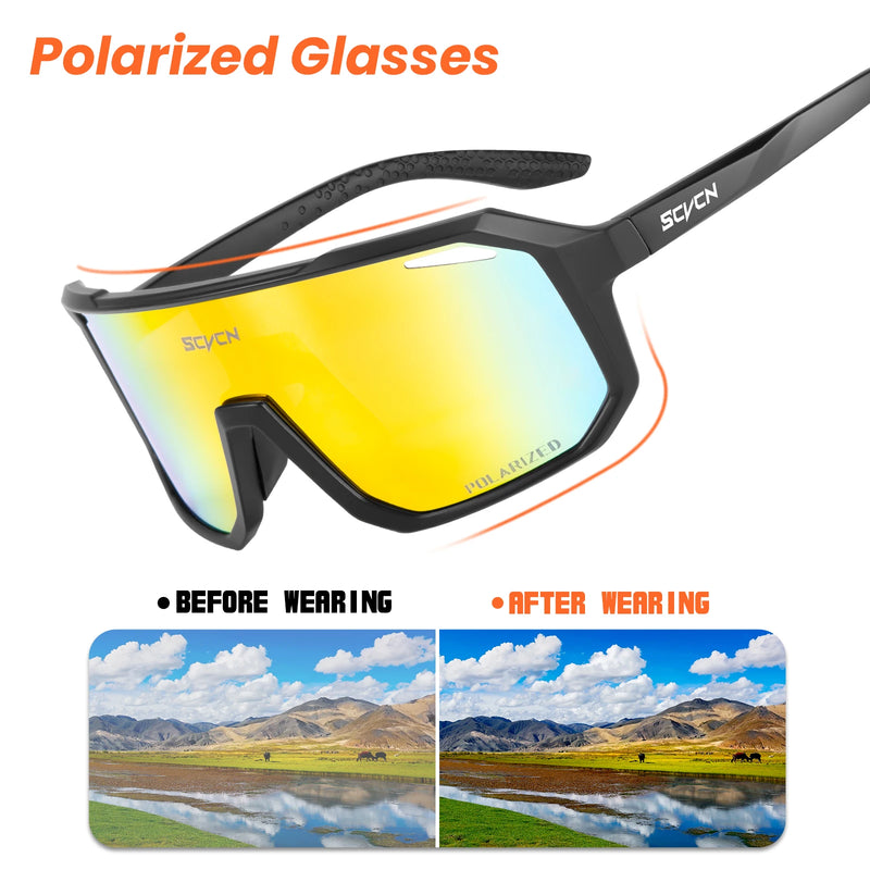 Óculos Polarizado MTB Bike Cycle Eyewear